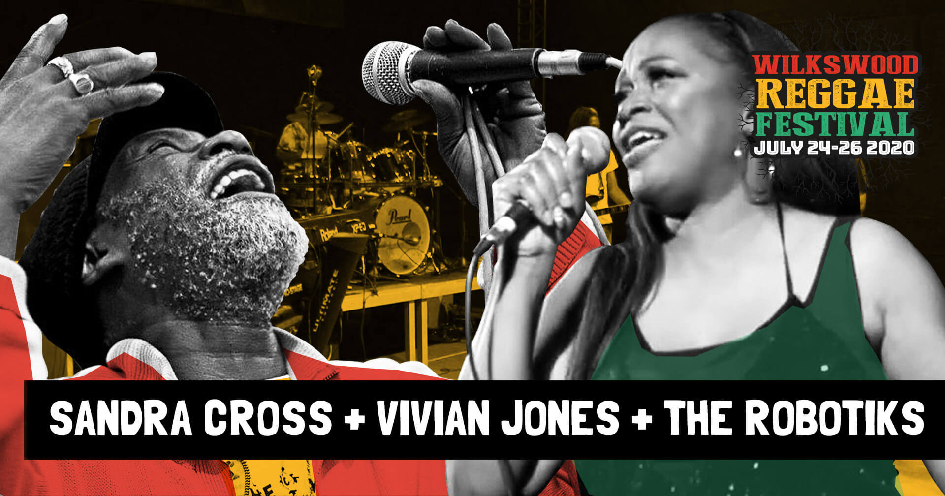 Wilkswood Roots Reggae 2020 | Sandra Cross + Vivian Jones + The Robotiks