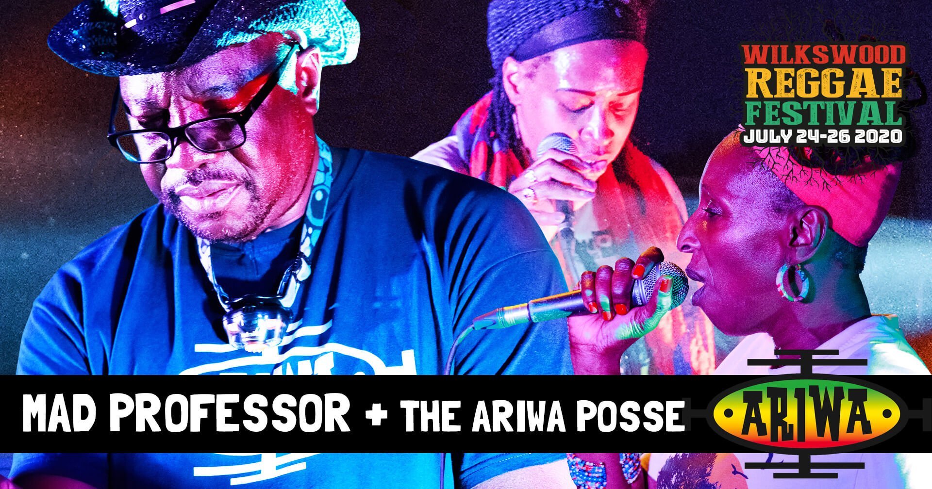 Mad Professor + the Ariwa Posse at Wilkswood Reggae 2020