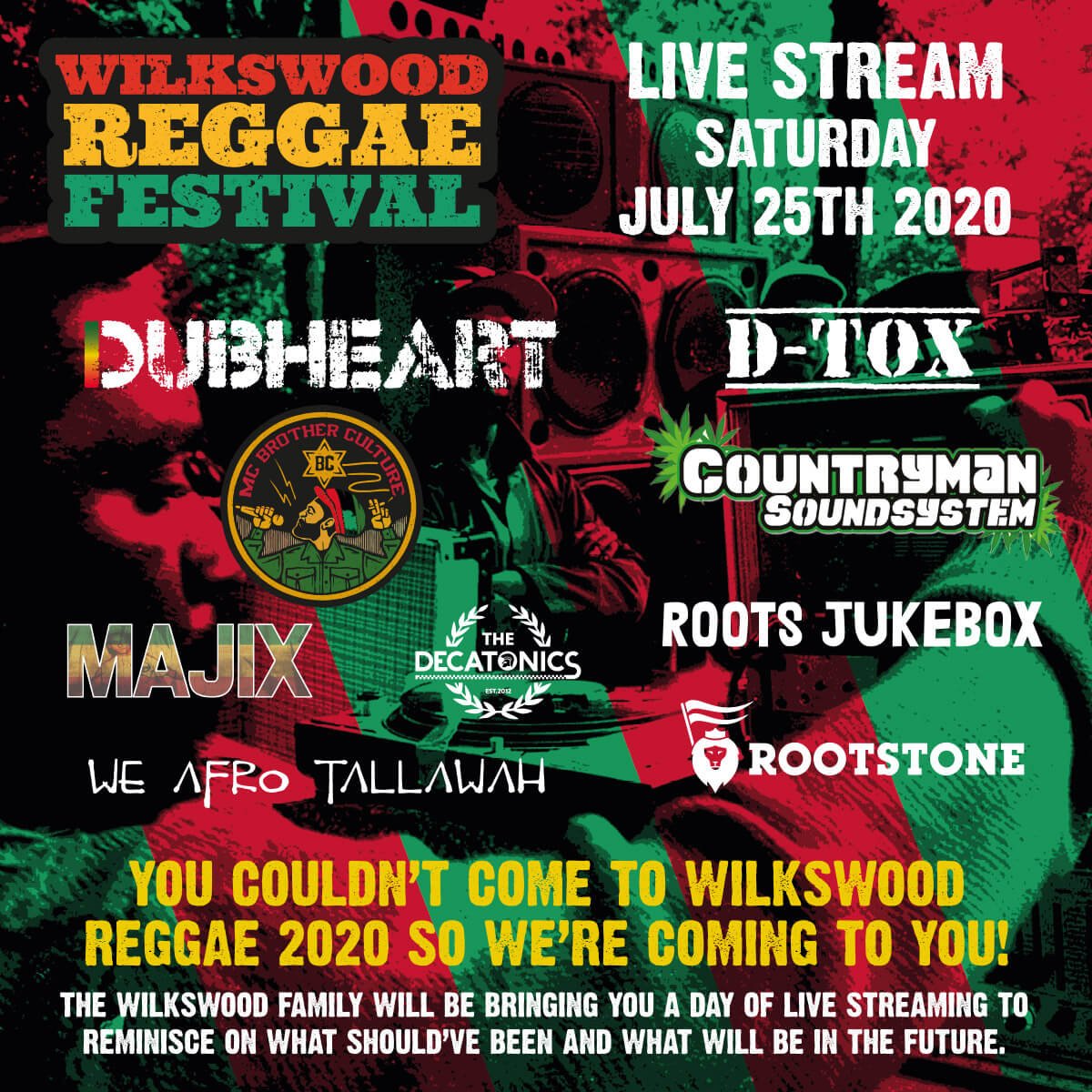 Wilkswood Reggae Festival Live Stream
