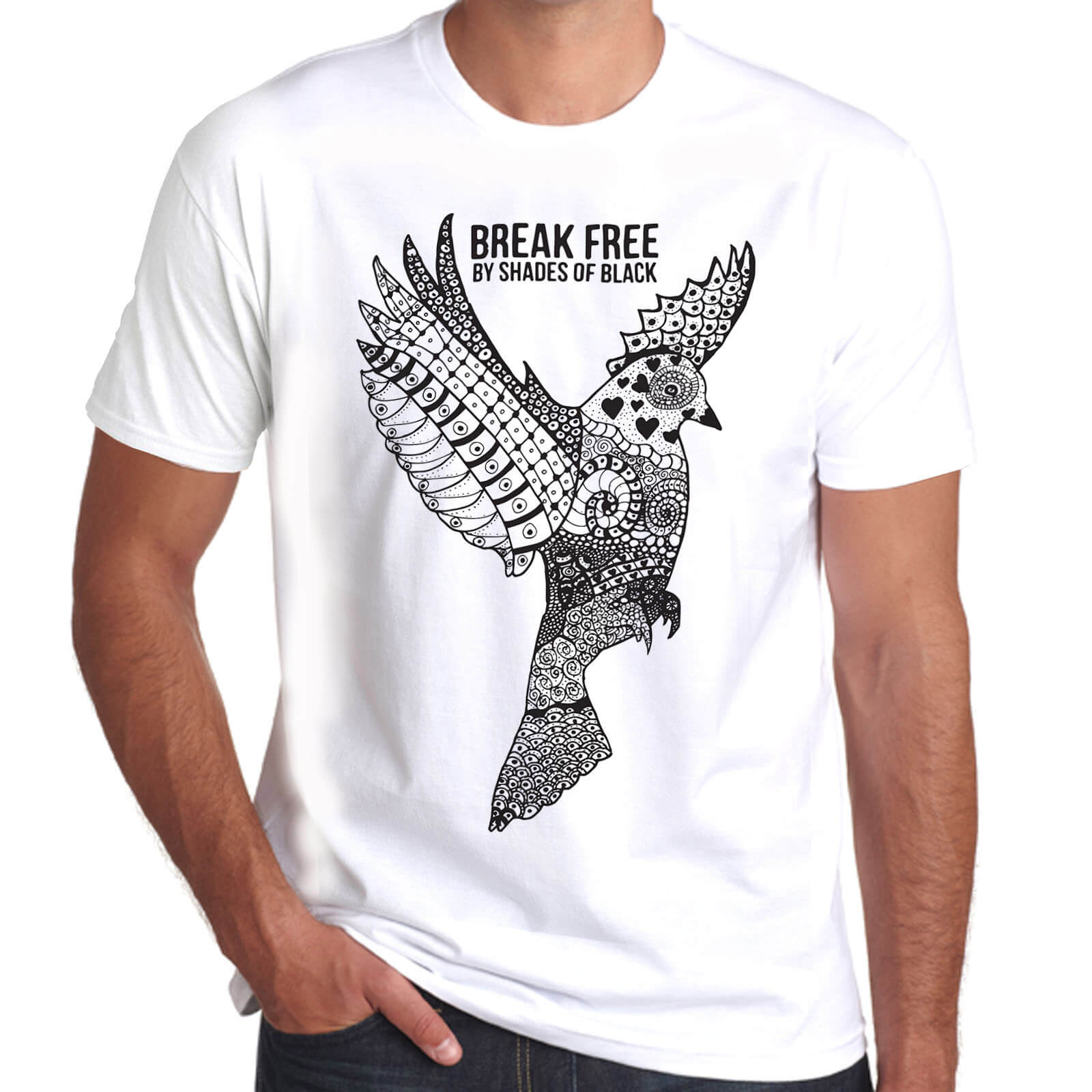Brother Culture & Paul Fox | Break Free T-Shirt | White